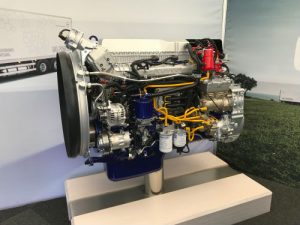 Motor Volvo G13C Euro 6 propulsado por Gas Natural Licuado
